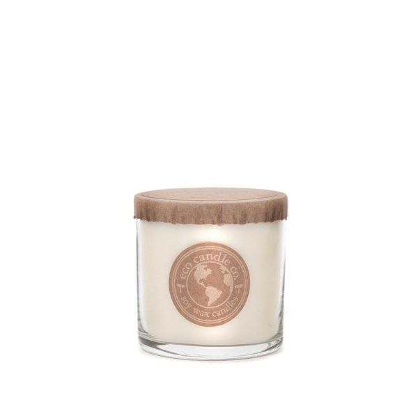 EcoCandleCo Beach Bum Scented Jar Candle with Glass Holder Wayfair